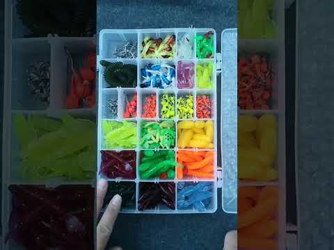 301 PCS / Set Lead Hook Bait Combination Set - YouTube Video