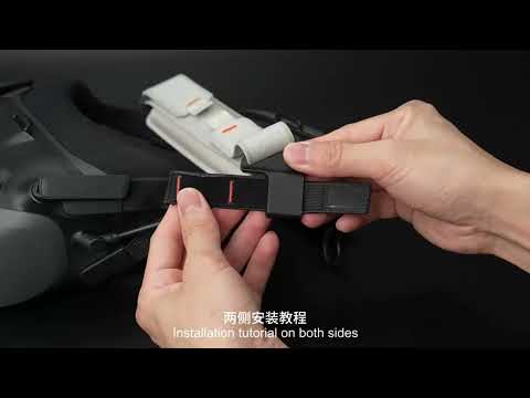 For DJI N3 Breathable Pressure Relief Comfortable Headband(Upgrade Model) - YouTube Video