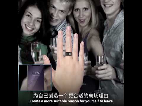 JAKCOM R4 Smart Ring Multifunctional Lord Of The Rings, Size: 57.1mm for Apple & Android(Number 8) - YouTube Video