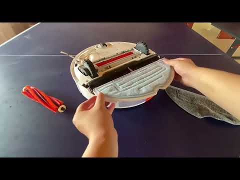 Hemming Mop Cloth Accessories for Xiaomi Roborock S7/T7S T7S Plus /G10 /G10s - YouTube Video