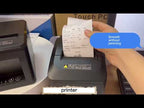 Xprinter XP-A160M Thermal Printer Catering Bill POS Cash Register Printer, Style:UK Plug(Network Port LAN) - YouTube Video