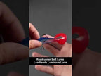 5pcs Roadrunner Soft Lures Leadheads Luminous Lures(Red White T Tail) - YouTube Video