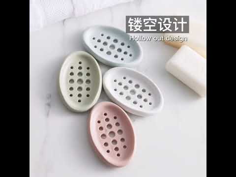 TM17005 2 In 1 Bathroom Drain Brush Soap Box(Green) - YouTube Video