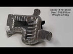 LCI Full LED Headlight Accessory Angel Eyes Left For BMW 3 Series F35 63117419619 - YouTube Video
