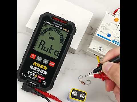 HABOTEST HT125B Digital High Precision Mini Universal Meter - YouTube Video