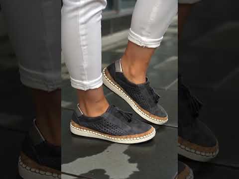 Breathable Sneakers Women Flats, Size:35(Green) - YouTube Video