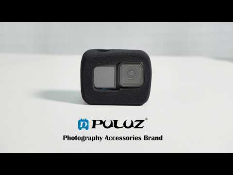 For GoPro HERO13 Black PULUZ Foam Windshield Housing Case (Black) - YouTube Video