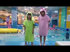 Cotton Cloak Home Bathroom Lengthen Children Wearable Bath Towel 70 cm(Green Crocodile DP19S-5) - YouTube Video