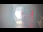 2 PCS 5X7 inch Car Modified Red Background LED Square Headlamp for Jeep Wrangler - YouTube Video