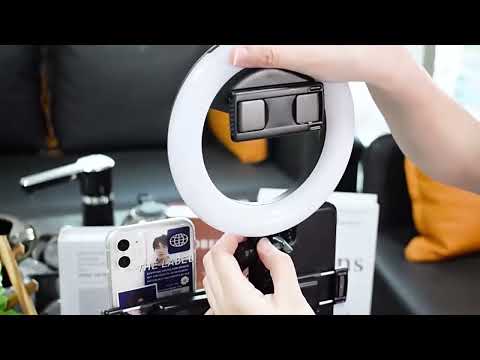 CYKE Q6 Selfie Live Broadcast Ring Beautifying Light(Fill Light) - YouTube Video