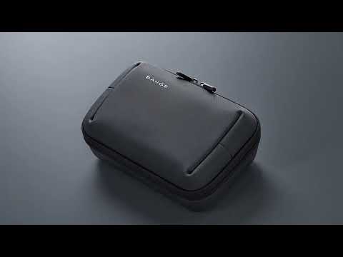 BANGE BG-7885 Digital Accessories Organizer Bag Multi-Compartment Card Slots Portable Waterproof Travel Bag(Black) - YouTube Video