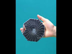 Silicone Body Bath Brush Shower Scrubber(Blue) - YouTube Video