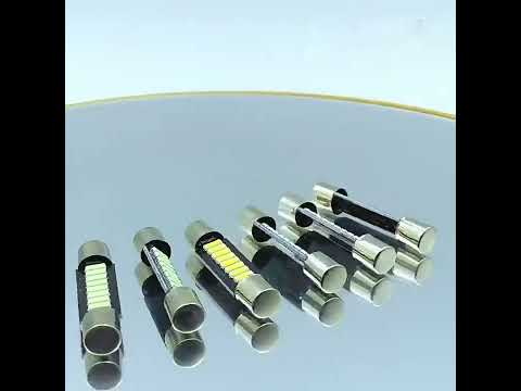 4pcs ST6-4014-9SMD 29mm B6 LED Car Make-up Mirror Light Reading Lamp - YouTube Video
