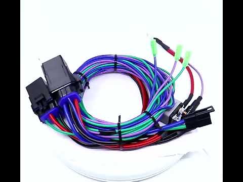 7014G Marine Harness Insertion Plate Tilt Flattening Device Harness Suitable For CMC / TH, Rated voltage: 12V - YouTube Video