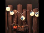 3m Ghost Eyes Design Halloween Series LED String Light, 20 LEDs 3 x AA Batteries Box Operated Party Props Fairy Decoration Night Lamp - YouTube Video