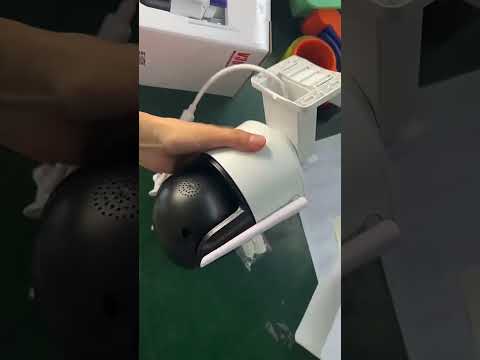 QX105 2MP Outdoor Waterproof WiFi Dual Lens Surveillance Camera(EU Plug) - YouTube Video
