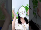 Hot and Cold Compress Facial Towel Face Mask,Style: Single Hole Without Straps - YouTube Video