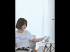 Small Bean Desktop Desktop Double Leaf Usb Mini Fan(Gray) - YouTube Video