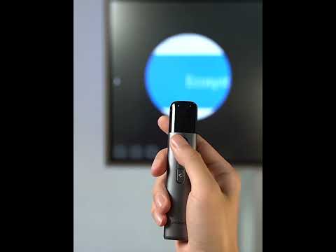 ASiNG A9 Pro 32GB Green Light Multifunctional PPT Touch Laser Page Turning Pen Wireless Presenter (Grey) - YouTube Video