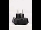 HABOTEST HT107D Multifunctional Digital Display Socket Tester (US Plug) - YouTube Video