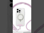 Adjustable 3-in-1 Braided Cell Phone Lanyard(Dark Orange) - YouTube Video