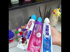 5 PCS Manual Silicone Self-Sealing Toothpaste Cap Aid(Blue) - YouTube Video