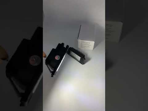 2pcs For Nissan Qashqai J10 / J11 / X-Trail / Teana License Plate Light Modification - YouTube Video