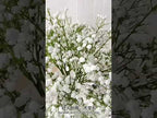 Rustic Artificial Decor Home Table Wedding Flower Plastic Gypsophila Babysbreath - YouTube Video