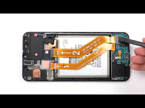 Original LCD Screen with Frame for Galaxy A50 SM-A505F with Digitizer Full Assembly(Black) - YouTube Video