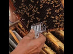2 PCS  Plastic Book Clip Type Bee King Cage Beekeeping Tool - YouTube Video