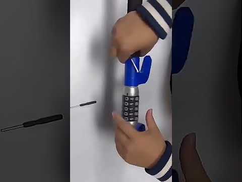 Car Anti-Theft Steering Wheel Retractable Adjustable Code Lock(Black) - YouTube Video