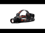 T40 P50 Lamp Beads Headlight USB Rechargeable Zoom Outdoor Strong Headlight,Specification: Without Battery - YouTube Video