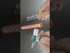 Yellow Green Mini Quick Ratchet Wrench - YouTube Video