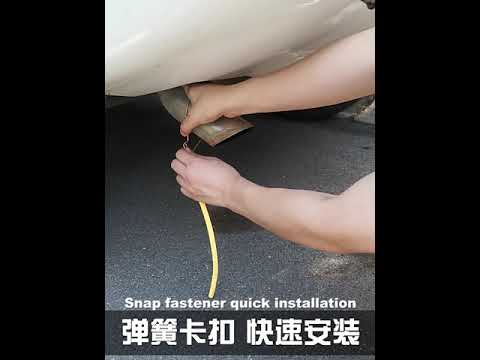 2 PCS P183 Car Anti-Static Elimination Release Device Grounding Strip Car Off-Road Exhaust Pipe Anti-Static Belt, Style: Sedan(Yellow) - YouTube Video