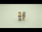 4 in 1 F To SMA RF Coaxial Connector Adapter - YouTube Video