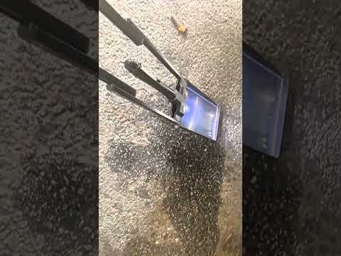 Mini Foldable Undercar Safety Inspection Mirror With LED - YouTube Video