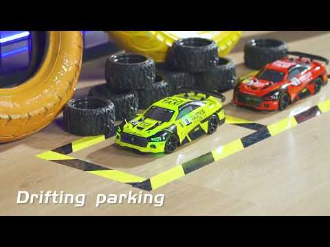JJR/C Q165 4WD Expulsion Light Drift Remote Control Car(Red) - YouTube Video