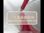 Car Spark Plug Removal And Installation Glue Stick(Red) - YouTube Video