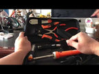 JAKEMY JM-P14 Welding Repair Tools Set Toolbox Bag Wire Stripper Pliers Screwdriver, US Plug - YouTube Video
