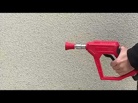 1/4 inch Car Wash Machine Splash-Proof Quick-Connect Nozzle with Soft Rubber Cover, Model: 0-degree Red 035 - YouTube Video