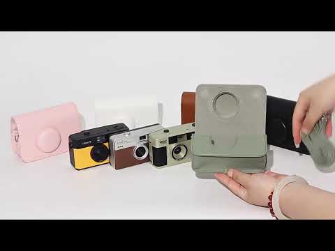 For Kodak EKTAR H35 / F501 / F9 Full Body Leather Camera Case Bag with Strap(Black) - YouTube Video