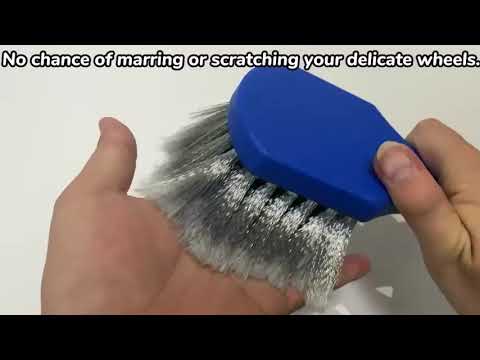 Multi-functional Wheel Washing Brush Carpet Cleaning Soft Brush, Color: Gray - YouTube Video
