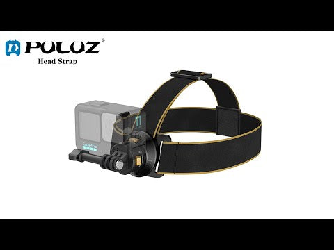 PULUZ Magnetic Quick-release Head Strap Harness Belt (Black) - YouTube Video
