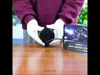 D0037 9.8W 10-30V DC 6000K 3 inch 14 LEDs Circle Offroad Truck Car Driving Light Work Light Spotlight Fog Light - YouTube Video