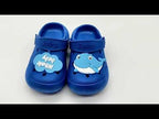 Non-Slip Soft Bottom Hole Slippers For Children, Size: 21/22(Yellow) - YouTube Video