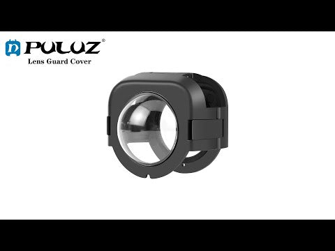 For Insta360 X4 PULUZ Snap-on Lens Guard Protective Cover (Black) - YouTube Video