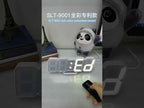 RGB Color Changing 3D Digital Clock With Voice Control, Adjustable Brightness, Temperature Display & Remote, Spec: Ordinary White - YouTube Video