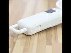 Portable Digital Display Hanging Neck Mute Small Fan USB Charging Handheld Foldable Fan(White) - YouTube Video