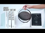 T&G TG495 UFO-style Disc-shaped Stereo TWS Wireless Bluetooth Speaker(Black) - YouTube Video