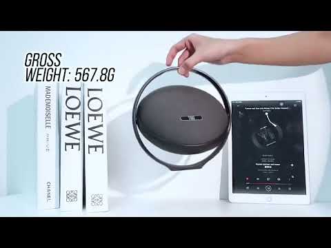 T&G TG495 UFO-style Disc-shaped Stereo TWS Wireless Bluetooth Speaker(Black) - YouTube Video